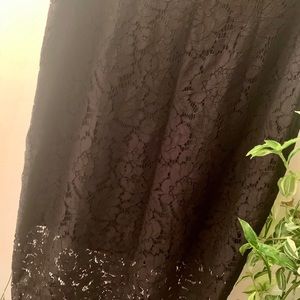 Black Lace pencil skirt Marciano